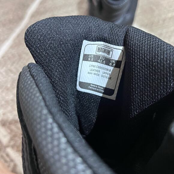 Magnum 8.0 Lynx WP Tactical Military Boot sz 9.5 mens - Picture 7 of 7